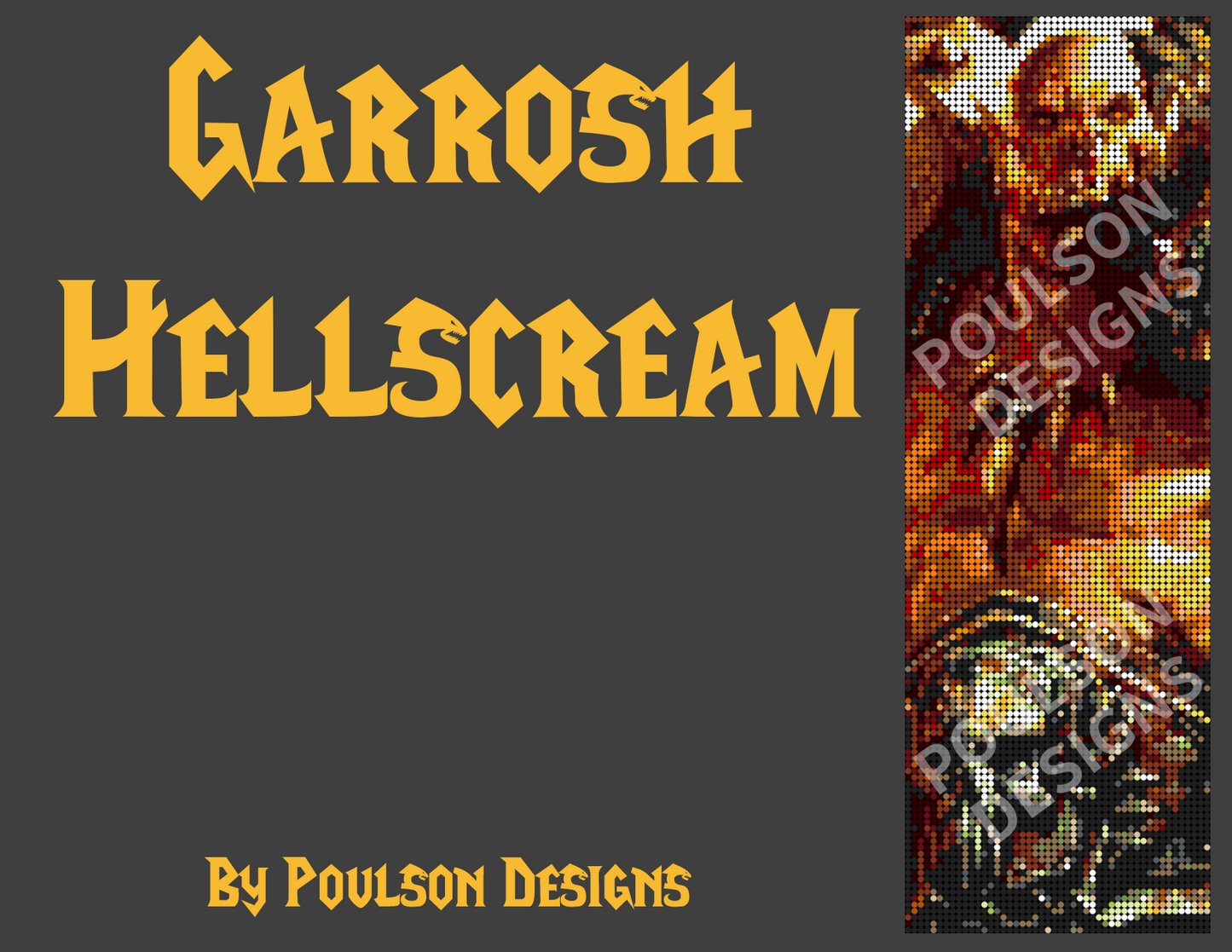 Garrosh - Custom Art Mosaic