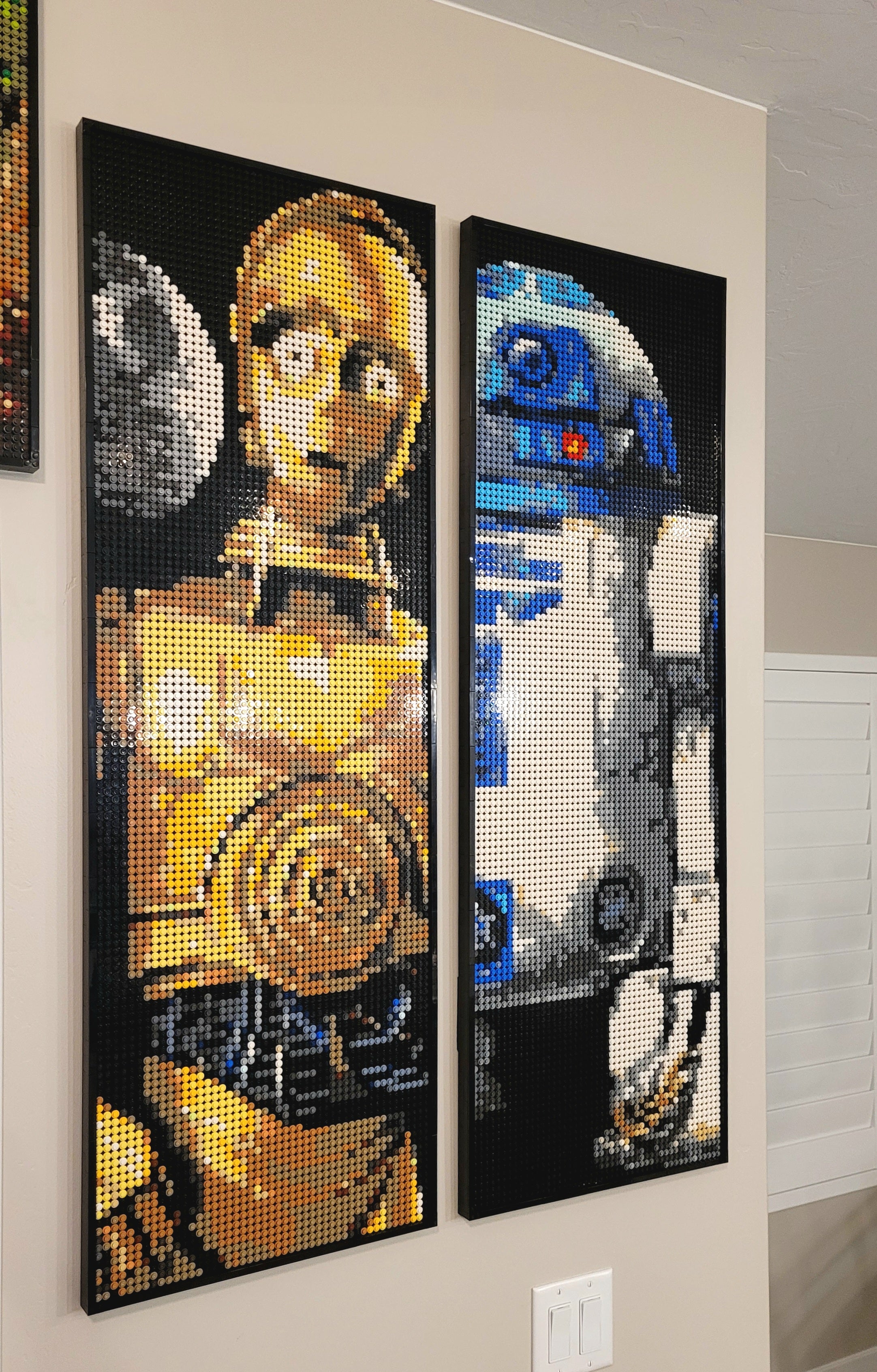 R2-D2 - Custom Art Mosaic – PoulsonDesigns