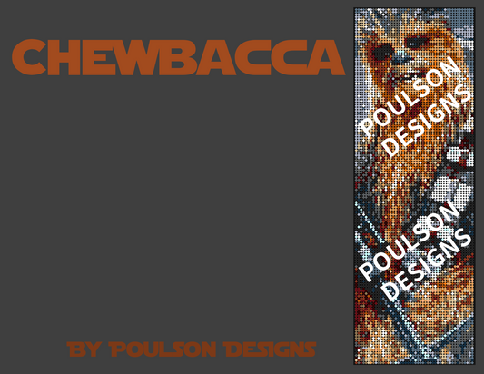 Chewbacca - Custom Art Mosaic