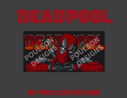 Deadpool - Custom Art Mosaic